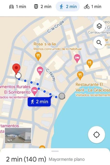 Casa Olga Lejlighed Caleta de Sebo Eksteriør billede